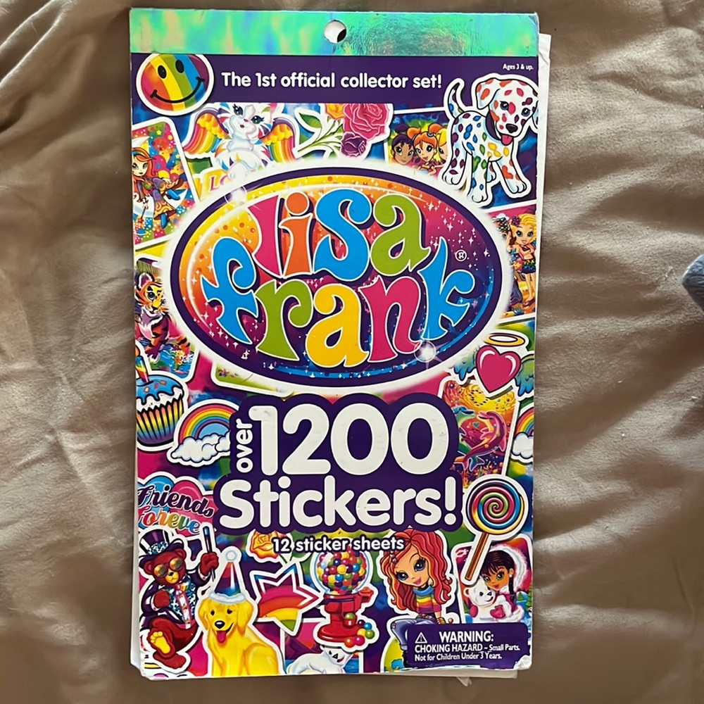 Lisa Frank Stickers 🩵